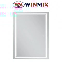 Дзеркало для ванної кімнати Winmix Premium QUADRO MR20-90x70-REVERSE (з LED-підсвічуванням, антизапотівання) Хуст