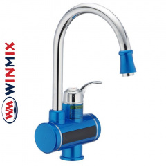 Електричний проточний водонагрівач Winmix Electra 240E Blue на миття 3 кВт (синього кольору) Черновцы