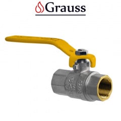 Grauss Кран 1 ГГРЖ (гайка-гайка ручка) газ, Німеччина Изюм