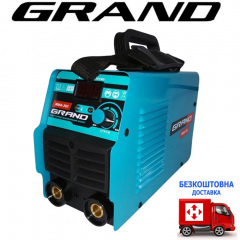 Інверторний зварювальний апарат Grand MMA-360 для ручного зварювання (LCD-дисплей) Шостка