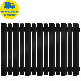 Дизайнерський радіатор Genesis Aqua "New Batteria" (600*1200)