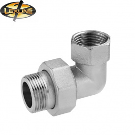 Угон-американка кутова нікельована 1" (25) LEXLINE, Дніпро