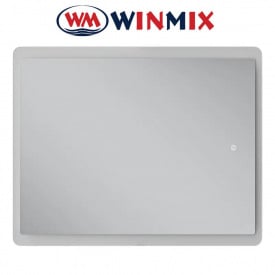 Дзеркало для ванної кімнати Winmix Premium OLIVARY MR19-100x80-REVERSE (з LED-підсвічуванням, антизапотівання)