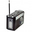 Портативное радио Golon RX-382 MP3 USB с фонариком Black Золотоноша