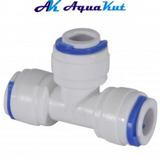 Трійник Aquakut QC-QC-QC, 3/8"QC-3/8"QC-3/8"QC, (QC-706)