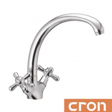 Змішувач для кухні вухо на гайці Cron Teorema (Chr-273)