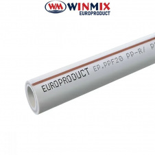 Winmix Європродукт Поліпропіленова (ППР) Труба базальт PN20 d63, Польща