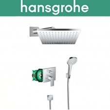 Душова система прихованого монтажу Hansgrohe (art 71281000) Vernis Shape, Хром