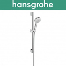 Душовий набір зі стійкою Hansgrohe (art 26651400) Crometta 100 Vario 65 см, Хром