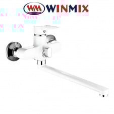 Змішувач для ванни Winmix Elba Euro WHITE (Chr-006), Польща