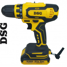 Акумуляторний шуруповерт DSG CD-21Li (у кейсі) 2*(21В, 2А/г)