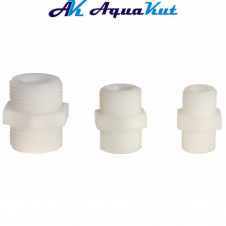 Фото - Перехідник Aquakut НР-М16-НР, 1/4" HP 16 гайка 1/4" НР, міжколбовий (A-1072) Перехідник Aquakut НР-М16-НР, 1/4" HP 16 гайка 1/4" НР, міжколбовий (A-1072)