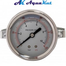 Манометр з гліцерином Aquakut PR-102 20 bar