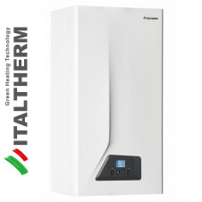 Газовий котел Italtherm City Class 20 F (2 теплообмінники, турбований) + труба