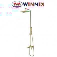 Душова колона із змішувачем Winmix Premium Dali 009-J Brushed Gold, Польща