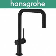 Змішувач Hansgrohe (art 72844670) для кухні Talis M54 220 ecosmart 1 jet, Чорний мат