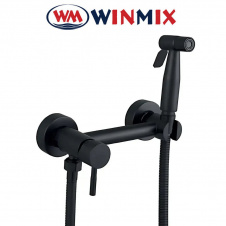 Змішувач для гігієнічного душу Winmix SUS BLACK (Chr-222) SUS304 з нержавіючої сталі, Польща