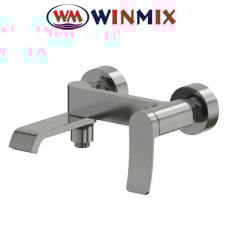 Змішувач для ванни короткий ніс Winmix Premiun Dali EURO Graphite (Chr-009), Польща