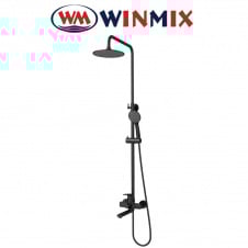 Душова колона із змішувачем Winmix Premium Mone Black 009-J, Польща