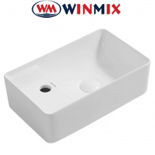 Раковина (умивальник) навісна Winmix Premium QUADRO -1201-R 430*265*135mm (біла)