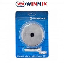 Насадка плоска для паяльника PPR труб 40mm, EP.WS040, Winmix Європродукт