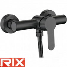 Змішувач для душкабіни Rix DAX-003 BLACK, SUS304 з нержавіючої сталі