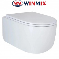 Підвісний унітаз Winmix Premium TOPPER 0302-T3 490*360*380mm, система змиву TORNADO 3.0