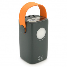 Повербанк Powerbank Remax RPP-123 60000mAh, PD 27W+QC 22.5W, Gray, 1.454kg