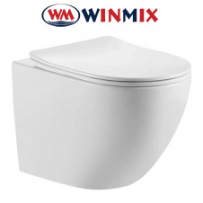 Унітаз підвісний Winmix ELLIPSE 0306-T3 520*360*365mm, система змиву TORNADO 3.0