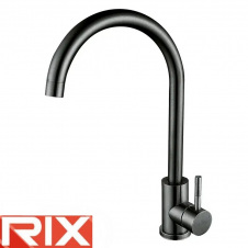 Змішувач для кухні Rix LUX (Chr-011) GRAPHITE, SUS304 з нержавіючої сталі