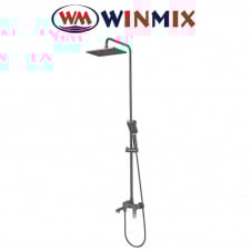 Душова колона із змішувачем Winmix Premium Dali 009-J Graphite, Польща