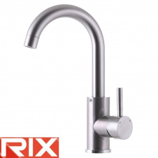 Змішувач для умивальника Rix LUX (Chr-001-C), SUS304 з нержавіючої сталі