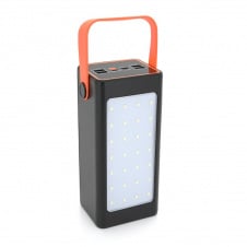 Фото - Повербанк Powerbank ACL PW-52 70000mAh, PD22.5W, 4xUSB+ Type C, ліхтар, 1,1 кг, Black, Box, Чорний Повербанк Powerbank ACL PW-52 70000mAh, PD22.5W, 4xUSB+ Type C, ліхтар, 1,1 кг, Black, Box, Чорний