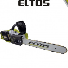Пила ланцюгова акумуляторна ELTOS АПЦ-40 BL/16 безщіткова, 2 акумулятори (20V, 4 Ач)