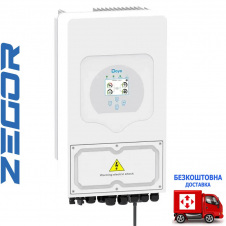 Інверторна гібридна система Zegor Deye SUN-6K-SG03LP1-EU 6kW, 48V