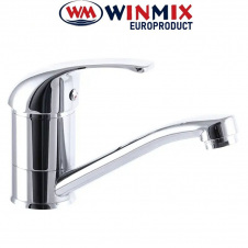 Змішувач для умивальника на гайці 15см Winmix Afina (Chr-555)