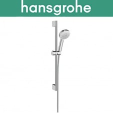 Душовий набір зі стійкою Hansgrohe (art 26657400) Crometta 100 Vario 90 см, Хром