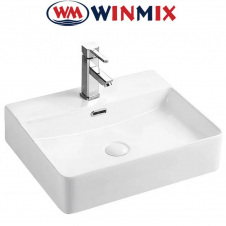 Раковина (умивальник) навісна Winmix Premium QUADRO -0201 500*420*120mm (біла)
