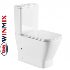 Унітаз-компакт Winmix Premium STYLE 0401-T3 620*365*805mm, система змиву TORNADO 3.0
