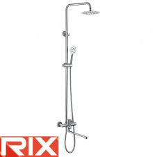 Душова колона із змішувачем Rix DAX-006-J-35 см SUS304 із нержавіючої сталі