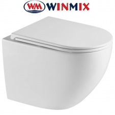 Унітаз підвісний Winmix Premium ELLIPSE 0303-T3 520*365*360mm, система змиву TORNADO 3.0