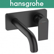 Змішувач Hansgrohe (art 71578670) для раковини одноважільний, Vernis Shape, Чорний мат
