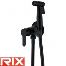 Змішувач для гігієнічного душу Rix DAX (Chr-333) BLACK, SUS304 з нержавіючої сталі