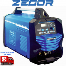Зварювальний апарат (інвертор та аргонодугове зварювання) Zegor WSME 200 (Зварювання МIG-TIG)