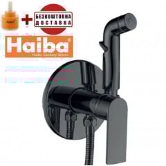 Змішувач для гігієнічного душу HAIBA Alex inner GRAPHITE (Chr-002) Винница