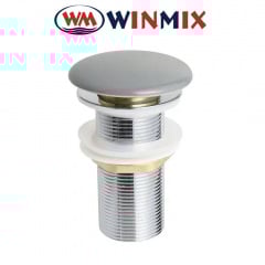 Донний клапан для умивальника Winmix POP-UP-09 1 1/4&#39;&#39; GRAY (кнопка) СLICK-СLACK, Польща Кривой Рог