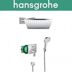 Душова система прихованого монтажу Hansgrohe (art 71281000) Vernis Shape, Хром Киев
