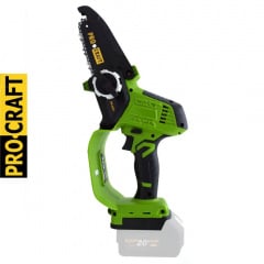 Акумуляторна пилка ланцюгова Procraft PKA24 без кейса тушка (безщіткова, 1 шина (127 мм), 1 ланцюг, без АКБ та ЗП) Київ