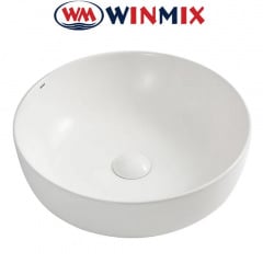 Раковина (умивальник) накладна Winmix Premium ELLIPSE-0101 415*415*135mm (біла) Ужгород