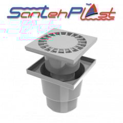 Душовий трап із пластиковими ґратами TV-150-110.02 DN110, Santehplast Дніпро